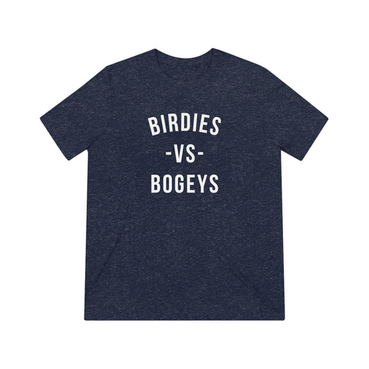 Birdies vs Bogeys - Unisex Triblend Tee