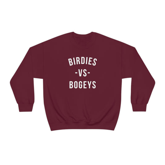 Birdies vs Bogeys - Unisex Heavy Blend™ Crewneck Sweatshirt