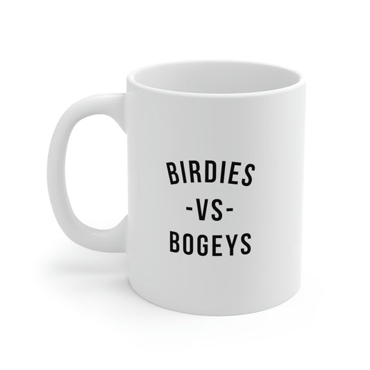Birdies vs Bogeys - Ceramic Mugs (11oz)