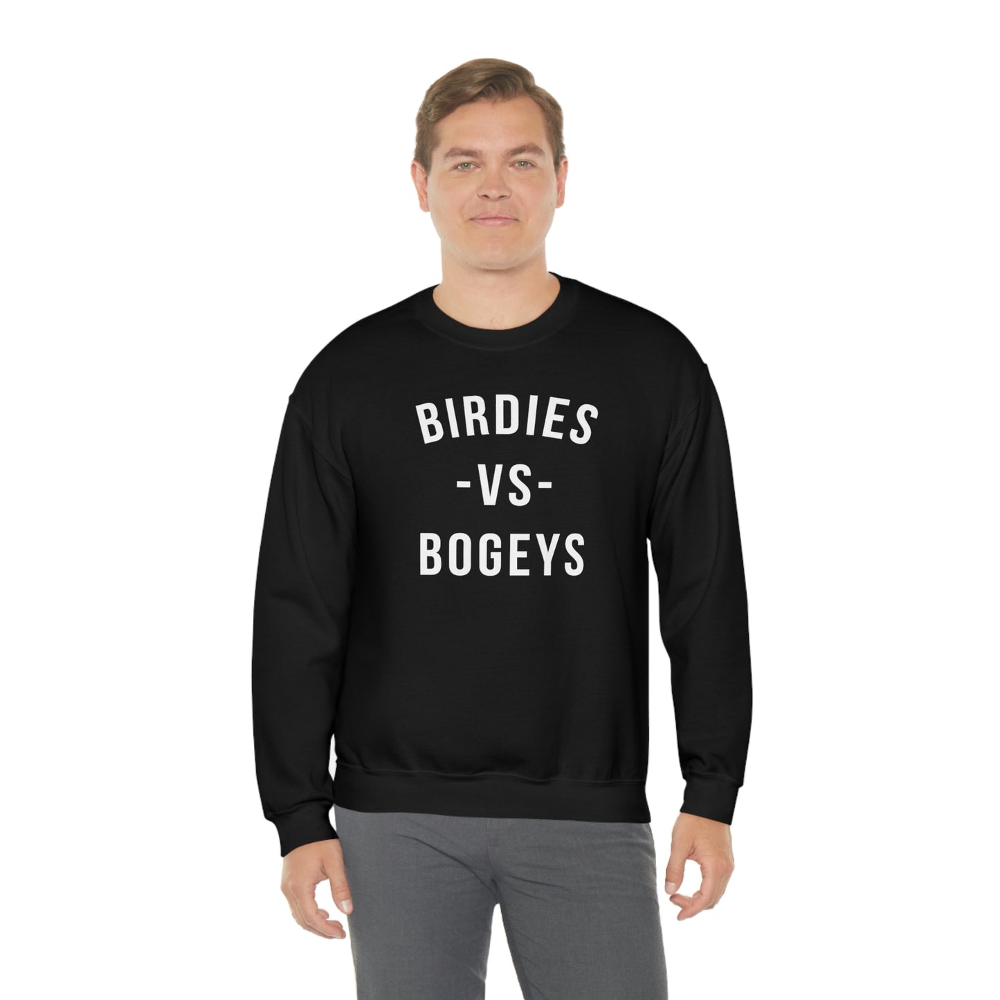 Birdies vs Bogeys - Unisex Heavy Blend™ Crewneck Sweatshirt