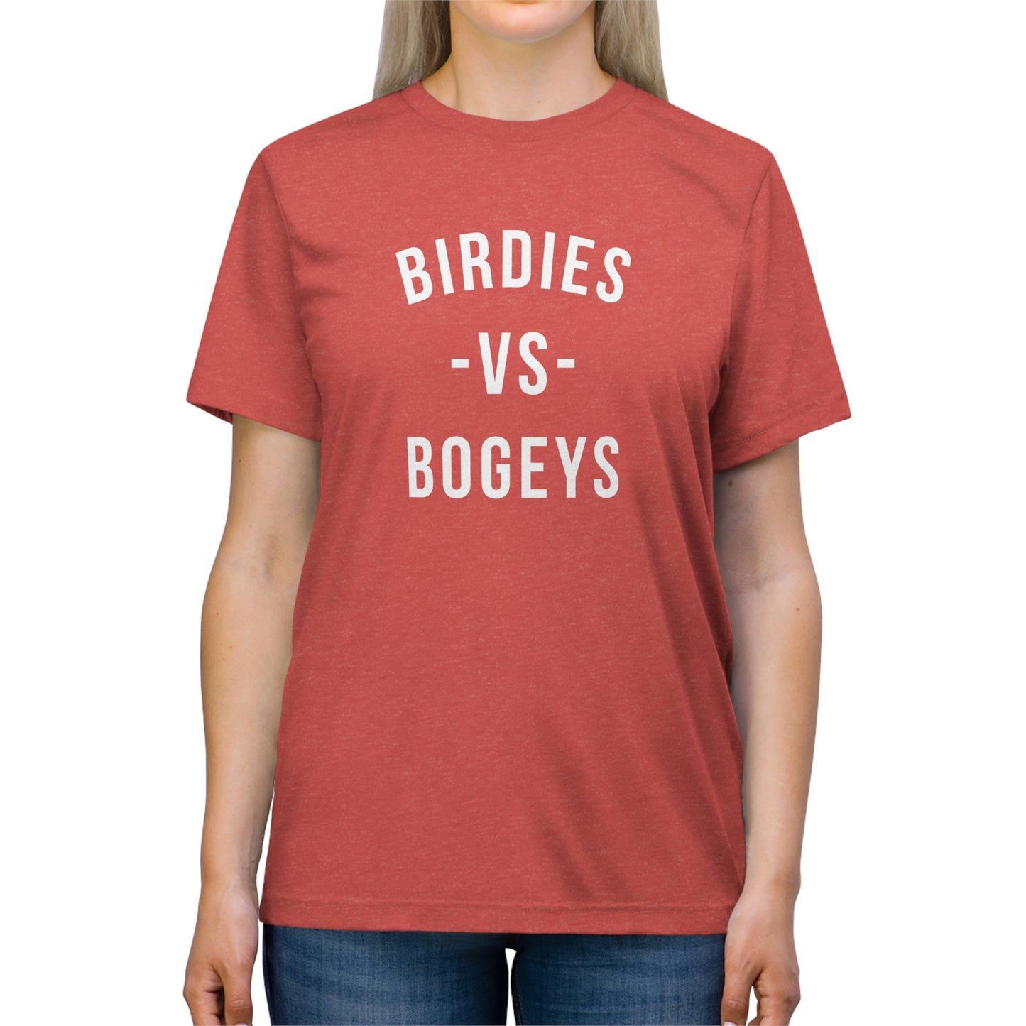 Birdies vs Bogeys - Unisex Triblend Tee