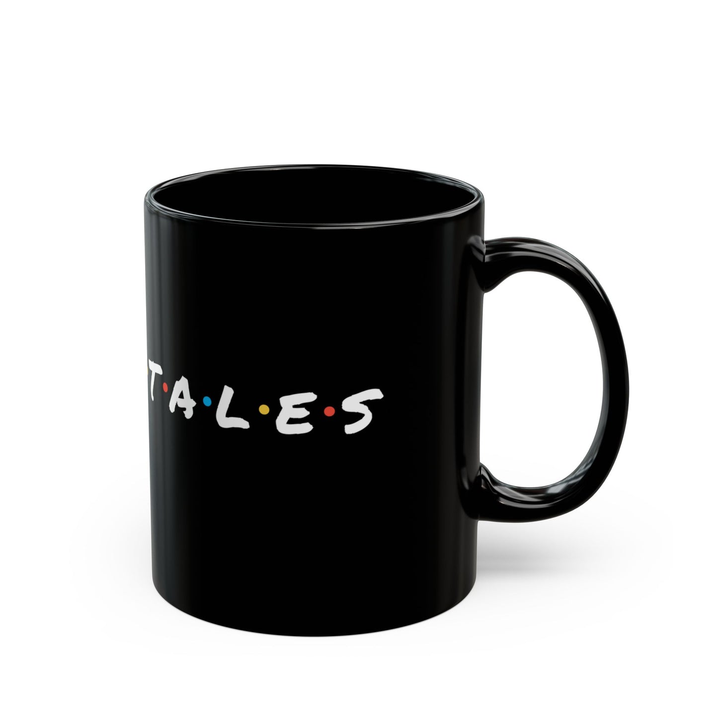 Friends of Caddie Tales - Black Mug (11oz)