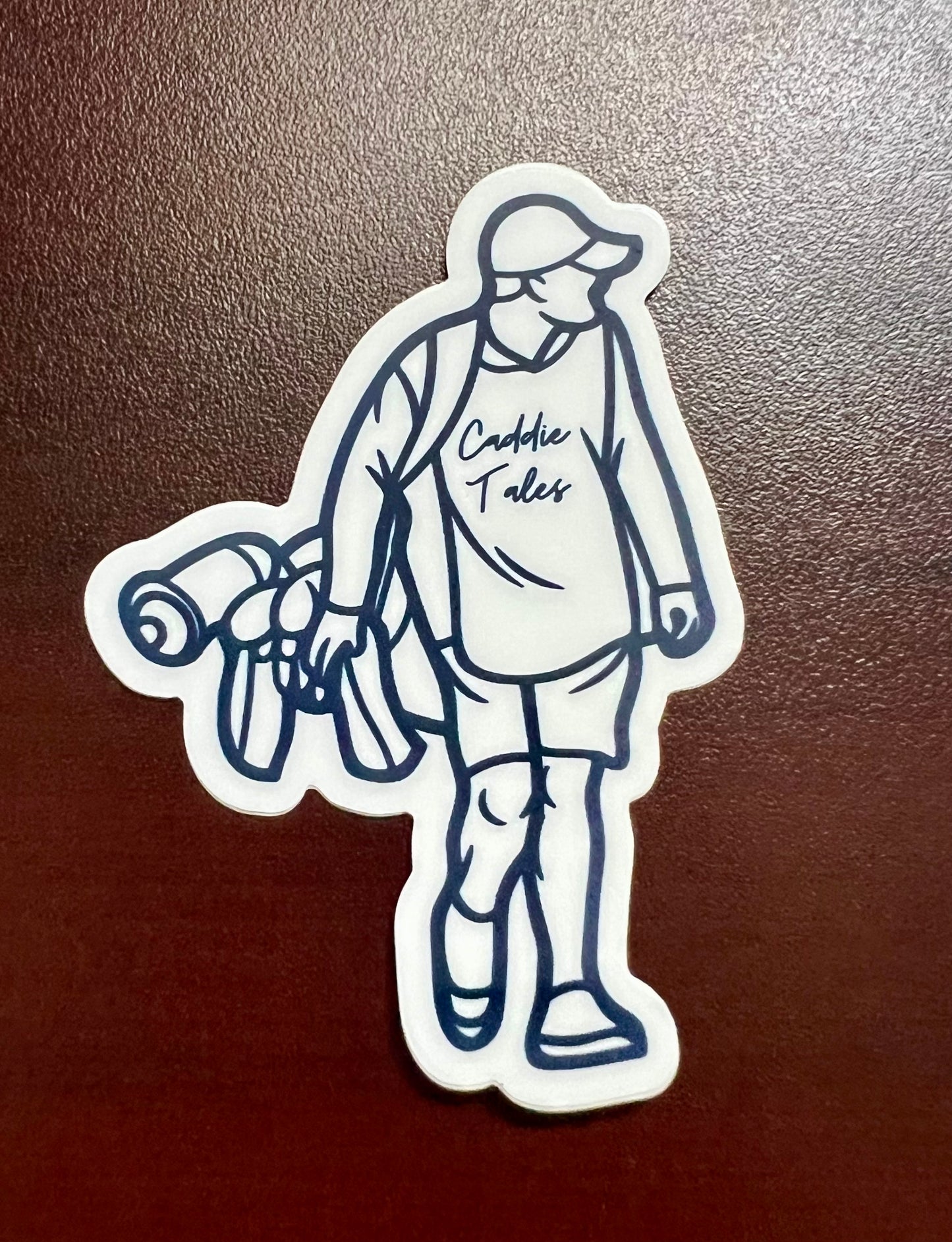 Caddie Tales Sticker