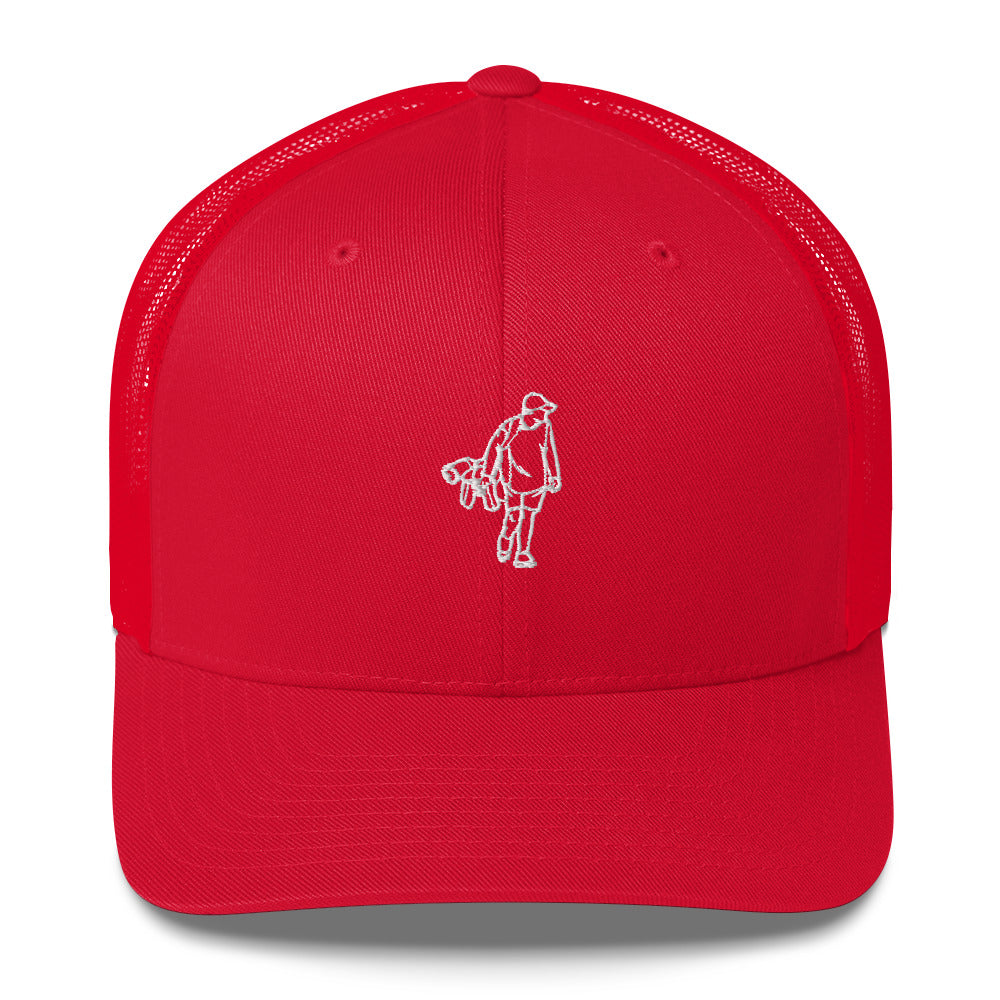 Caddie Tales Logo Trucker Cap