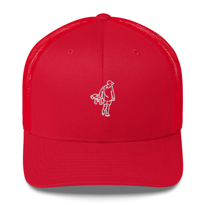 Caddie Tales Logo Trucker Cap