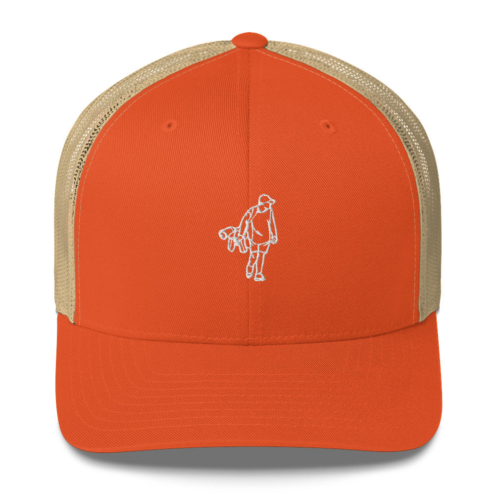 Caddie Tales Logo Trucker Cap