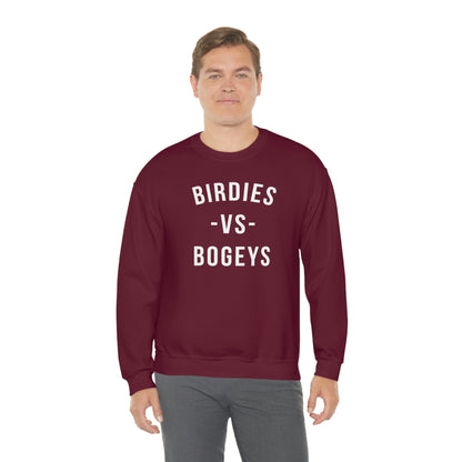 Birdies vs Bogeys - Unisex Heavy Blend™ Crewneck Sweatshirt