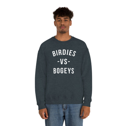 Birdies vs Bogeys - Unisex Heavy Blend™ Crewneck Sweatshirt