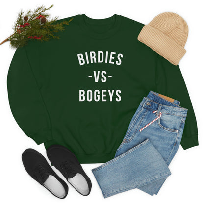 Birdies vs Bogeys - Unisex Heavy Blend™ Crewneck Sweatshirt