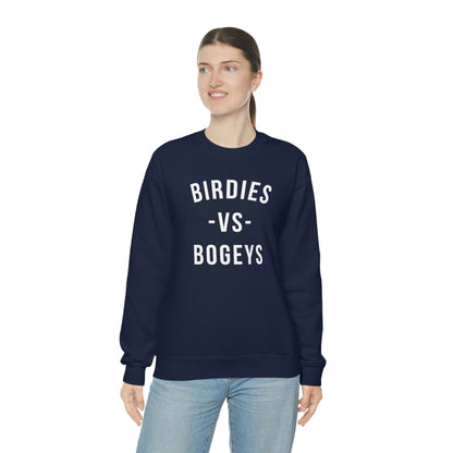 Birdies vs Bogeys - Unisex Heavy Blend™ Crewneck Sweatshirt