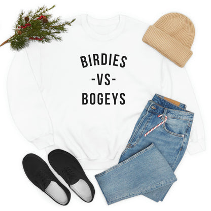 Birdies vs Bogeys - Unisex Heavy Blend™ Crewneck Sweatshirt