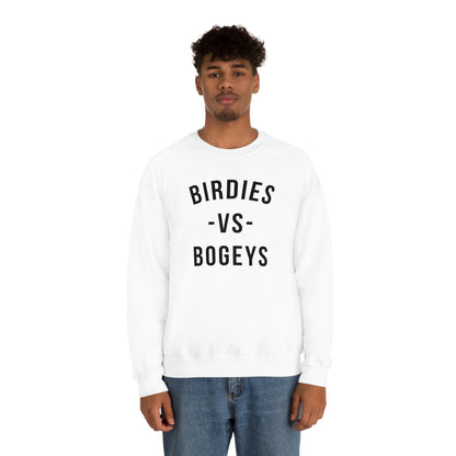 Birdies vs Bogeys - Unisex Heavy Blend™ Crewneck Sweatshirt