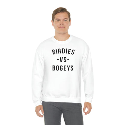 Birdies vs Bogeys - Unisex Heavy Blend™ Crewneck Sweatshirt