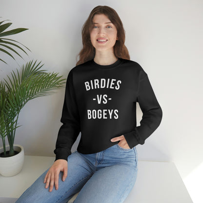 Birdies vs Bogeys - Unisex Heavy Blend™ Crewneck Sweatshirt