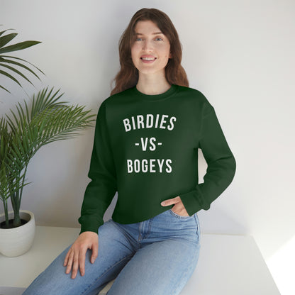 Birdies vs Bogeys - Unisex Heavy Blend™ Crewneck Sweatshirt